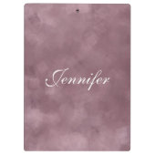 Porte-bloc Rose or couleur tendance moderne Modèle de script  (Dos)