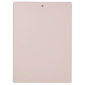 Porte-bloc Rose Pâle Tendance Monogramme Géant Initiales (Dos)