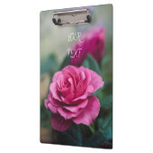 Porte-bloc Rose romantique (Gauche)
