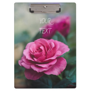 Porte-bloc Rose romantique