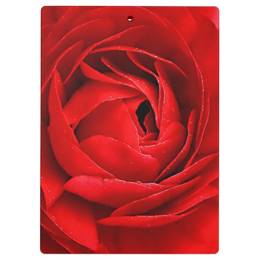 PORTE-BLOC ROSE ROUGE (Dos)