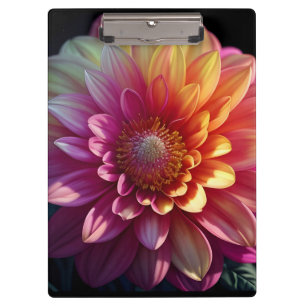Porte-bloc Rose Rouge Orange Jaune Violet Dahlia Fleur