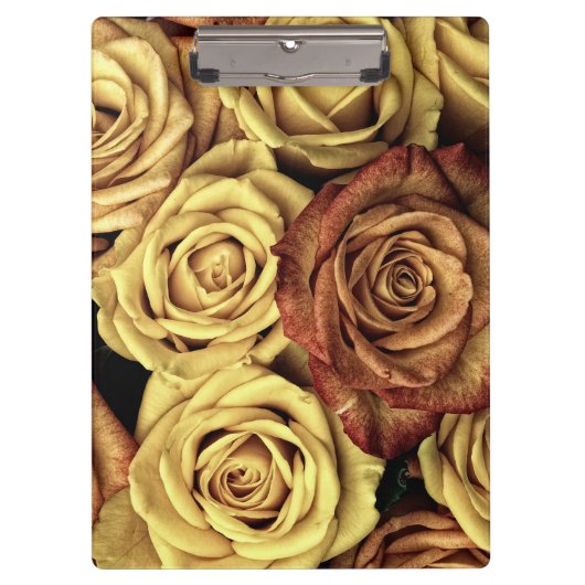 Porte-bloc Rose sepiqué (Devant)
