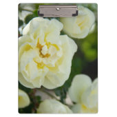 Porte-bloc Roses blanches mignonnes pour positives (Devant)