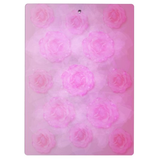 Porte-bloc Roses d'aquarelle ROK (Dos)