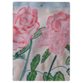 Porte-bloc Roses d'été Abstraits (Dos)