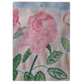 Porte-bloc Roses d'été Abstraits (Dos)