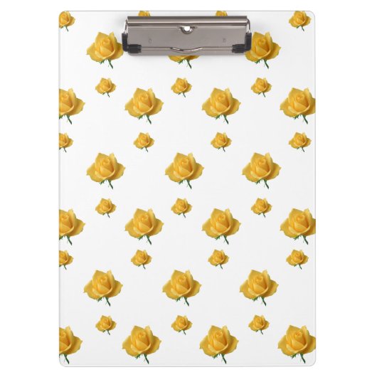 Porte-bloc Roses jaunes (Devant)