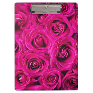 Porte-bloc Roses roses (Amour et Romance)