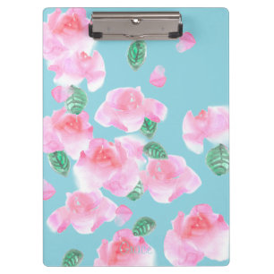 Porte-bloc Roses roses roses gaies