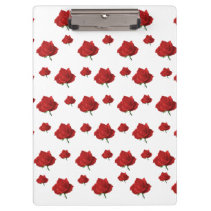 Porte-bloc Roses rouges