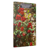 Porte-bloc Roses rouges contre un mur de pierre (Swatch)