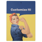 Porte-bloc Rosie the Riveter (Dos)