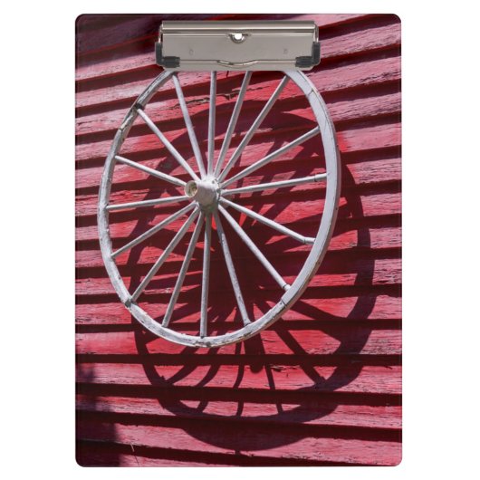 Porte-bloc Roue de Wagon (Devant)