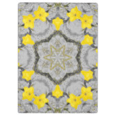 Porte-bloc Roue d'harmonie de jonquilles (Dos)