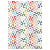 Porte-bloc Roue géométrique colorée (Dos)