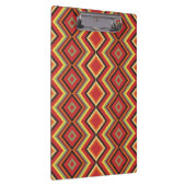 Porte-bloc Rouge Noir Jaune Amérindien Motif de couverture (Swatch)