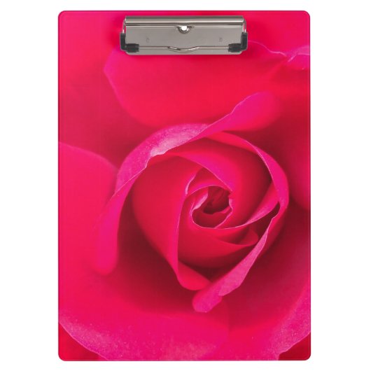 Porte-bloc Rouge romantique Rose rose v2 (Devant)