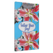 Porte-bloc Rouge rose Lys floral Bleu Votre joie (Swatch)