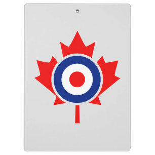 Porte-bloc Roundel Feuille d'érable personnalisée Mod CANADA
