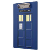 Porte-bloc Royaume-Uni - Blue Police Public Call Box 1 (Gauche)