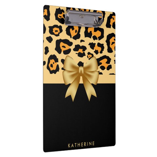 Porte-bloc Ruban et Empreinte de léopard (Swatch)