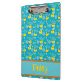 Porte-bloc Rubber ducks and bubbles pattern (Gauche)