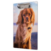 Porte-bloc Ruby Cavalier Le Roi Charles Spaniel Chien Chien (Gauche)