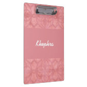 Porte-bloc Ruddy Pink Batik Nom (Swatch)