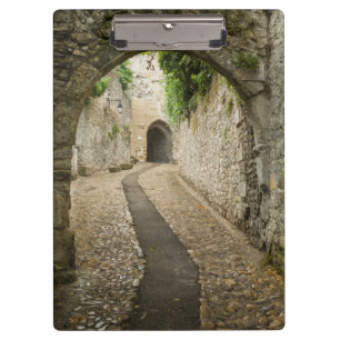 Porte-bloc Rue en pavés gris, France