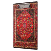 Porte-bloc Rug perse rouge de Mashhad (Gauche)