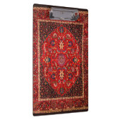 Porte-bloc Rug perse rouge de Mashhad (Swatch)