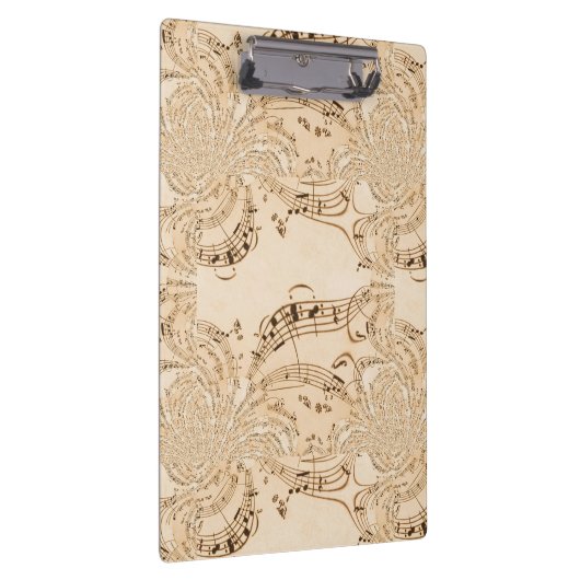 Porte-bloc Rustic Antique Musical Notes (Swatch)