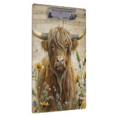Porte-bloc Rustic Highland Cow  (Swatch)