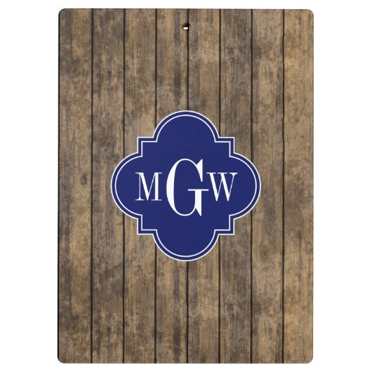 Porte-bloc Rustic Wood L (Dos)