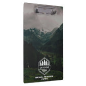 Porte-bloc Rustique Masculin Forêt Montagnes Extérieur (Swatch)