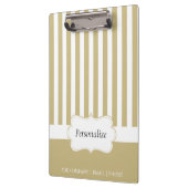 Porte-bloc Sable Tan Classique | Texte DO-IT-YOURSELF (Gauche)