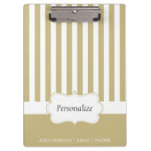 Porte-bloc Sable Tan Classique | Texte DO-IT-YOURSELF (Devant)