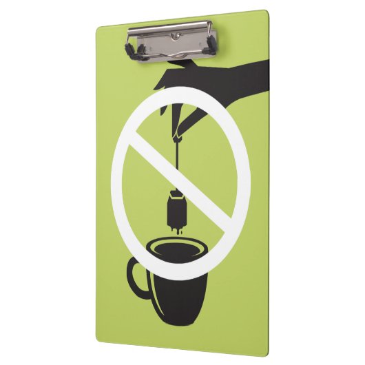 Porte-bloc Sachet à thé (Gauche)