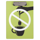 Porte-bloc Sachet à thé (Devant)