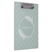 Porte-bloc Sage Green Elegant Damask (Swatch)