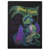 Porte-bloc Sagesse d'un dragon (Dos)