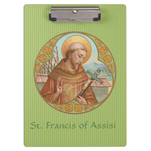 Porte-bloc Saint François d'Assise (BK 002) (Devant)