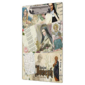 Porte-bloc Saint-Joseph Therese, Vierge Marie, Jésus (Gauche)