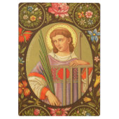 Porte-bloc Saint-Laurent de Rome (PM 04) Personnalisable (Dos)