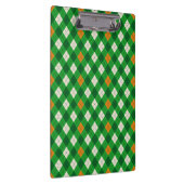 Porte-bloc Saint-Patrick d'argyle aux couleurs irlandaises (Swatch)