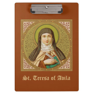 Porte-bloc Sainte Thérèse d'Avila (SNV 27) Presse-papiers #2b