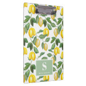 Porte-bloc Saison du citron | Monogramme (Swatch)