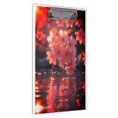 Porte-bloc Sakura Rose Fleurit Sur L'Eau | Serene Spring Nat (Swatch)