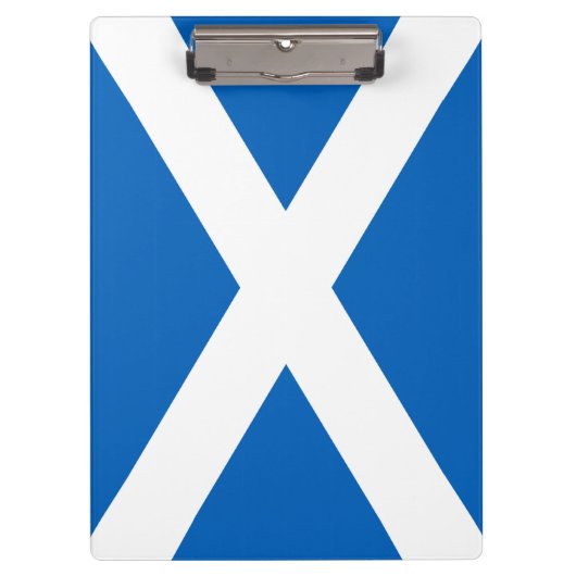 Porte-bloc Saltire ~ Drapeau de l'Ecosse (Devant)